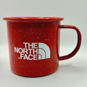 The North Face Red Speckled Enamel Camp Mug‎
